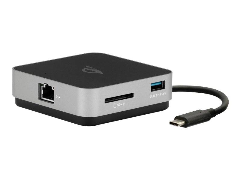 OWC Travel Dock E - Mini-Dock - USB-C 3.2 Gen 1 / Thunderbolt 3