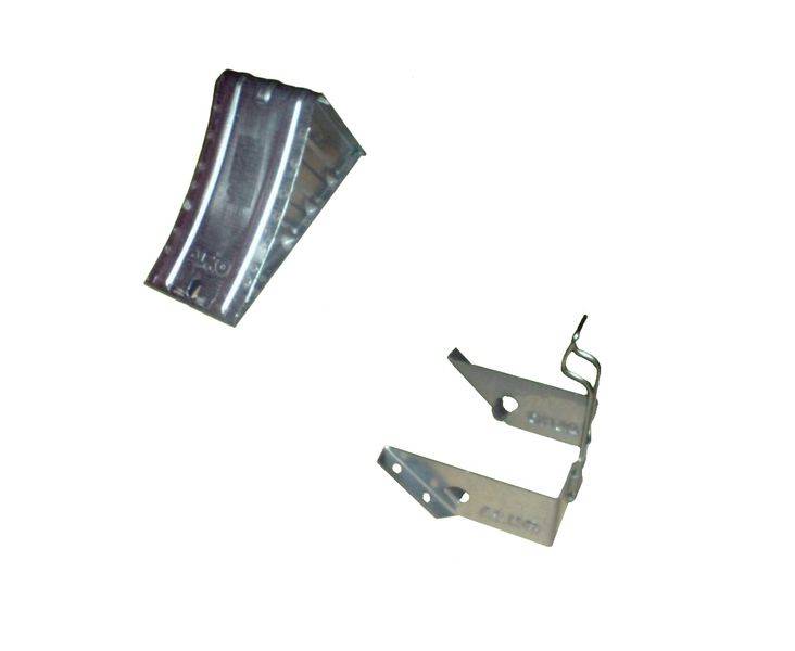 1 Stück - ALKO Unterlegkeil Metall UK36 ST Hemmschuh + Halter