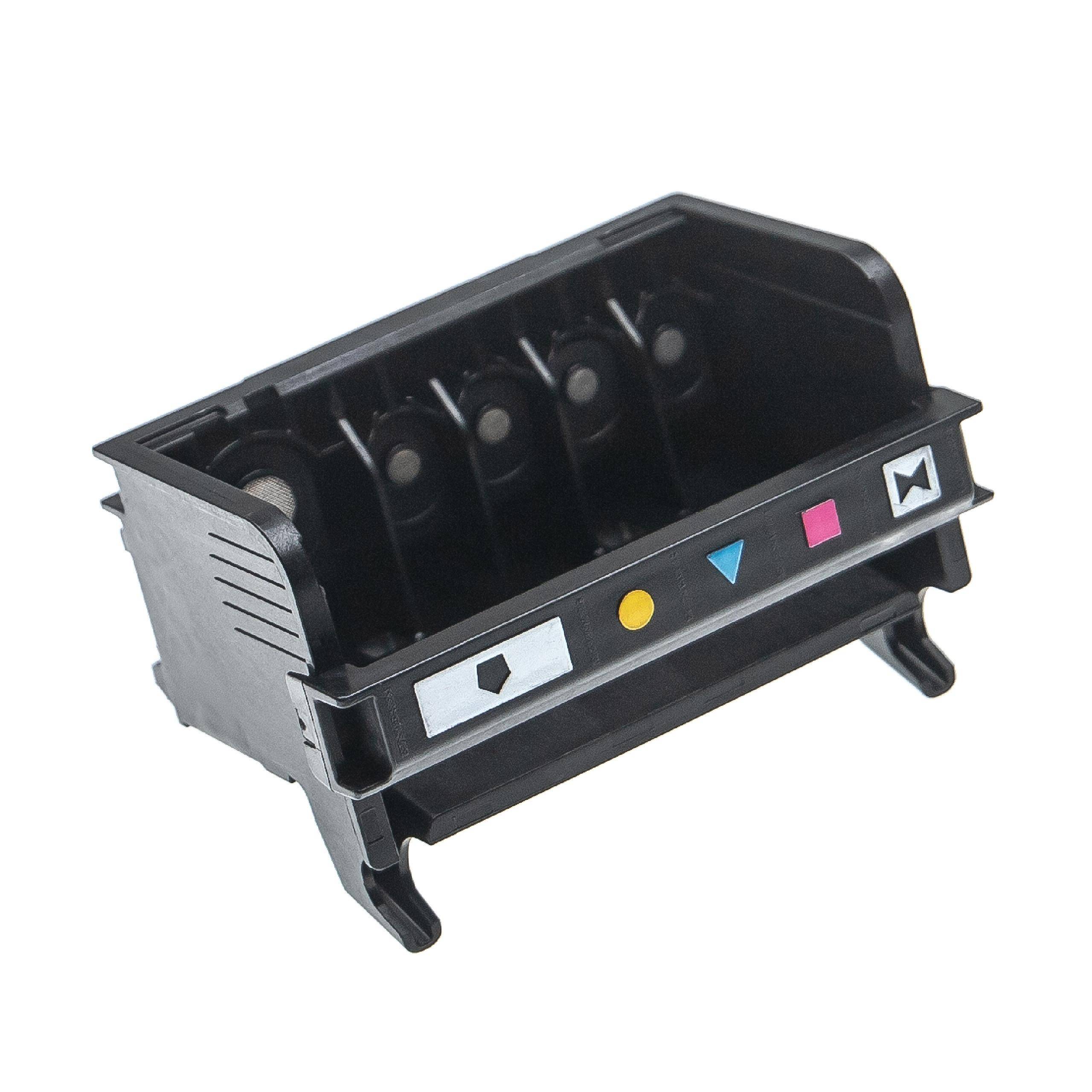 vhbw Druckkopf kompatibel mit HP Photosmart C309 Series, C410a, C510a, C309a, C309g, C310a Drucker - B/C/M/Y + photo schwarz refurbished