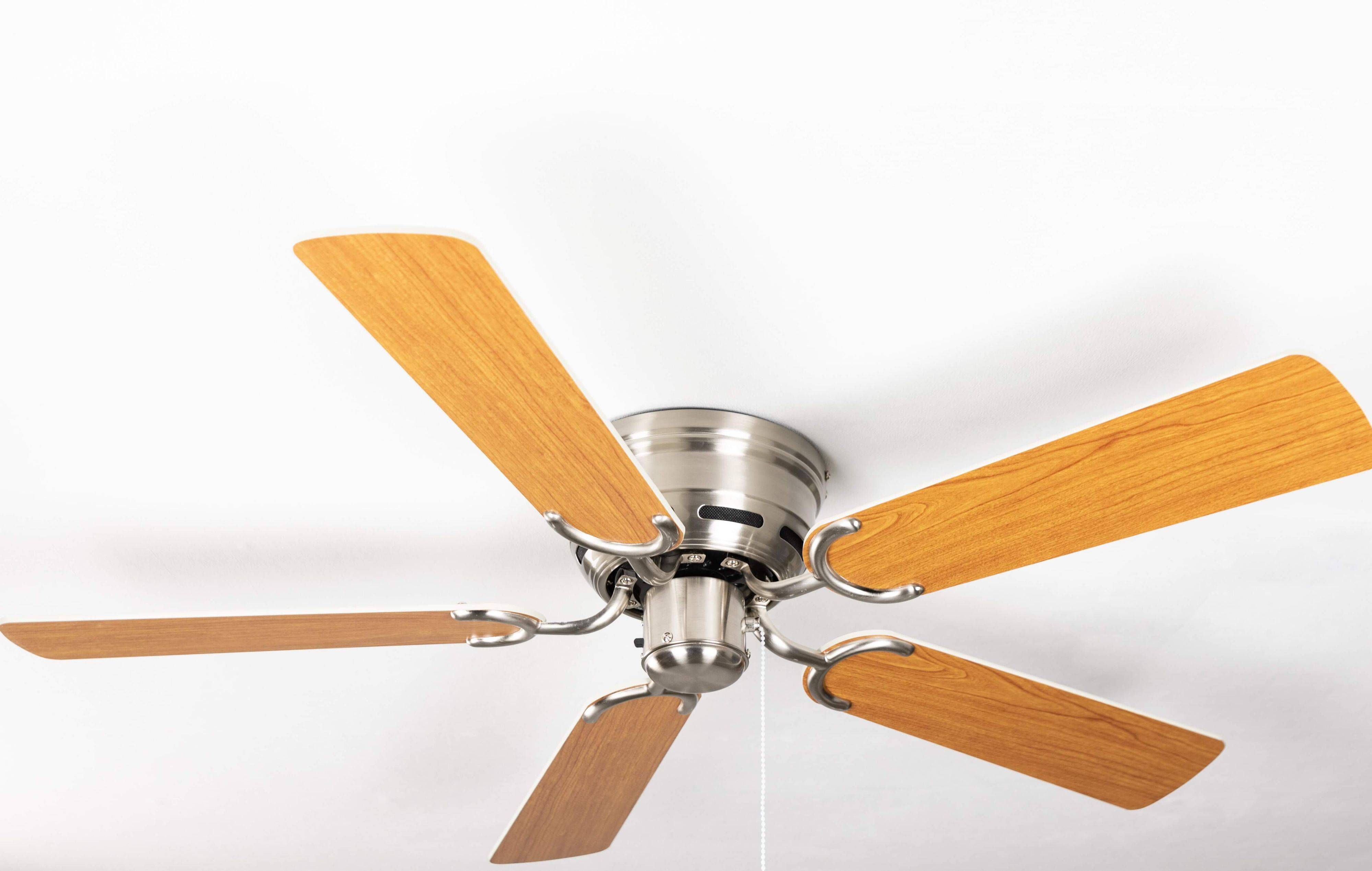 Deckenventilator Kisa Deluxe BN Weiß / Ahorn