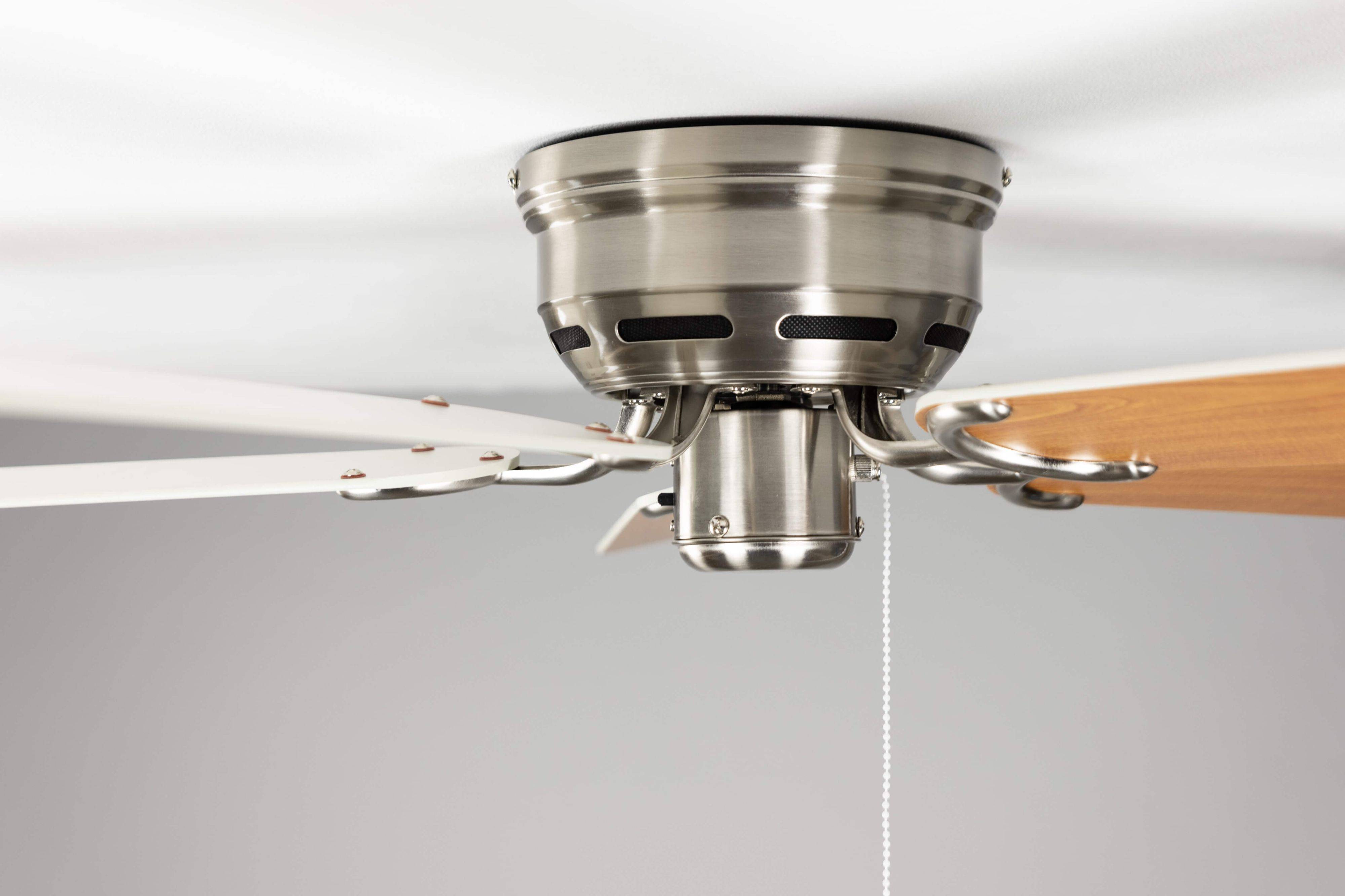 Deckenventilator Kisa Deluxe BN Weiß / Ahorn