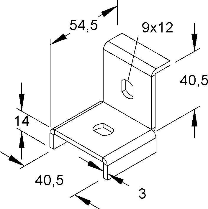 Niedax TW-Verbindung TWV 40/40