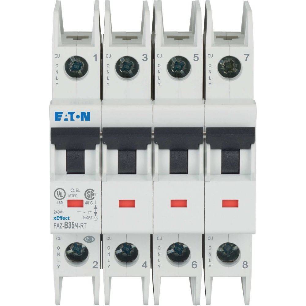 Eaton Leitungsschutzschalter FAZ-B35/4-RT