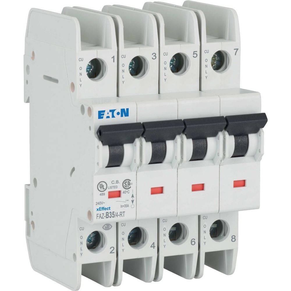 Eaton Leitungsschutzschalter FAZ-B35/4-RT