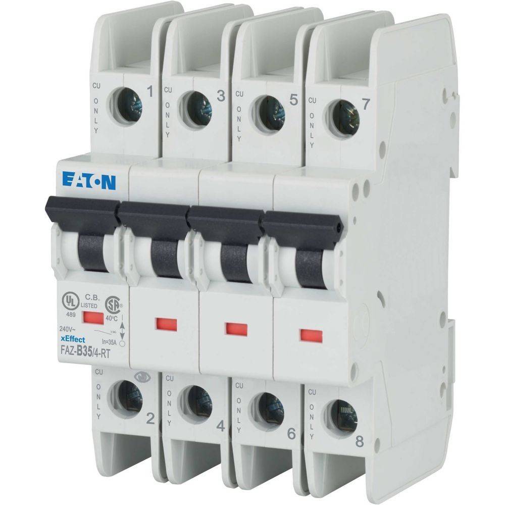 Eaton Leitungsschutzschalter FAZ-B35/4-RT