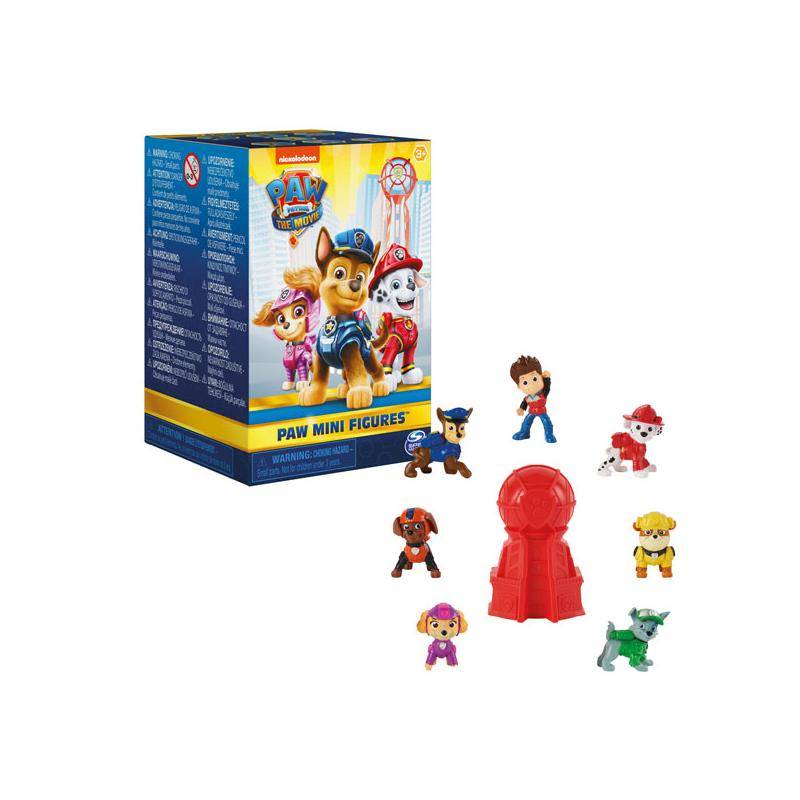 10236996 - Paw Patrol Movie Deluxe - Mini Figuren Chase, Marshall, Skye, Rubble, Zuma