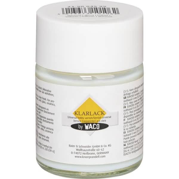 Acrylmalfarbe 50ml Klarlack glänzend