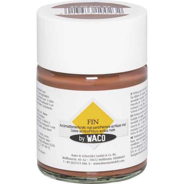 Acrylmalfarbe 50ml rehbraun