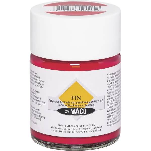 Acrylmalfarbe 50ml karminrot