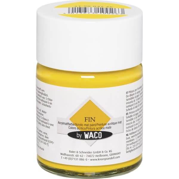 Acrylmalfarbe 50ml goldgelb