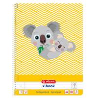 Herlitz Spiralblock A4 80 Blatt Lineatur 27 Motiv Koala - A4 - 80 Blatt - 70 g/m