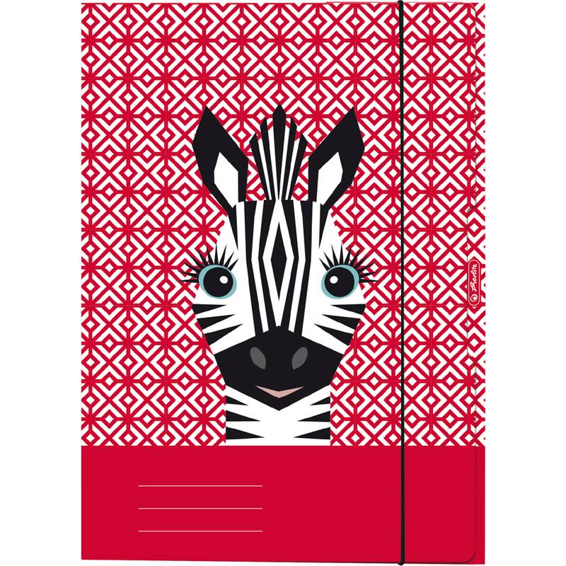herlitz Zeichnungsmappe "Cute Animals Zebra", DIN A4