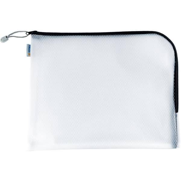 Universaltasche A4+ 36x28cm transparent/schwarz