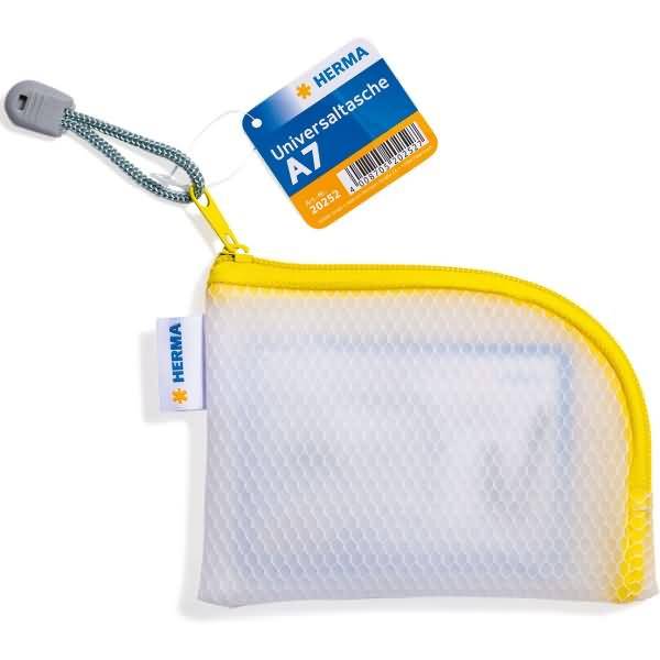 Universaltasche A7 14x10cm gelb