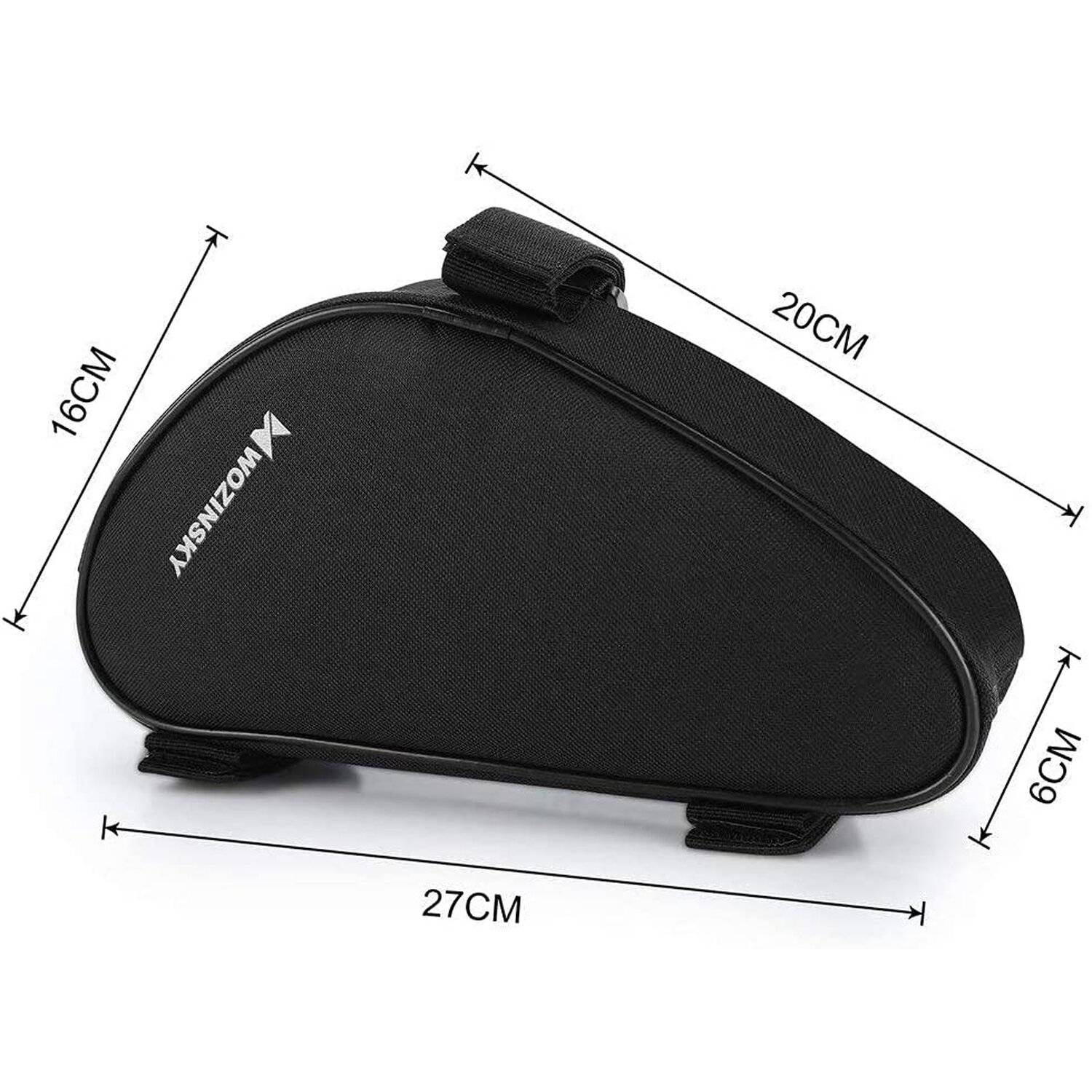 WOZINSKY Fahrradtasche Rahmentasche Wasserdichte Tasche Fahrrad, Mountainbike, Ebike, MTB, Rennradtasche, Rahmen 1,5 L