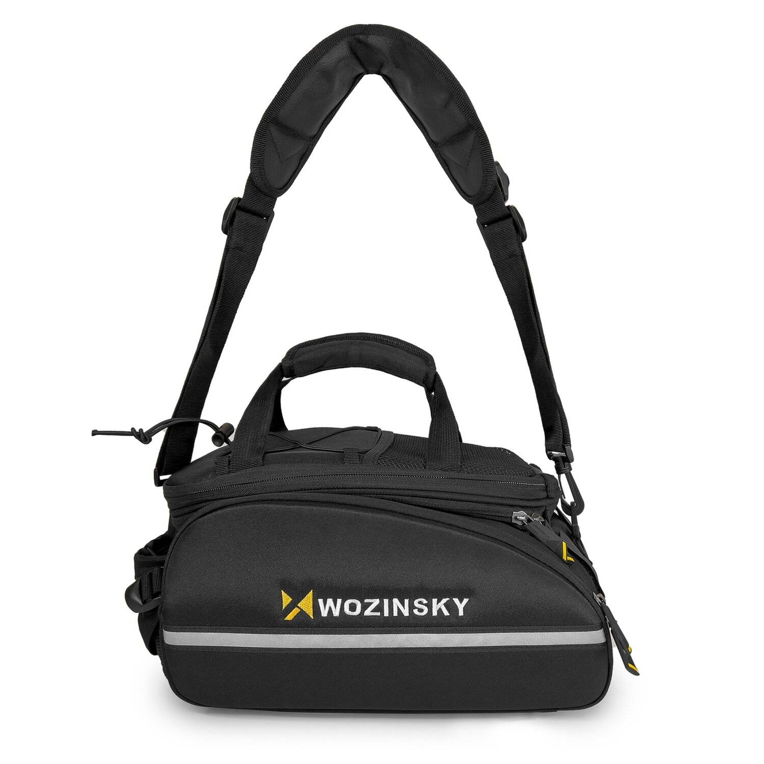 WOZINSKY Fahrradtasche Gepäckträgertasche, Wasserdichte Reisetasche für Fahrrad, Mountainbike, Ebike, MTB, 35 L