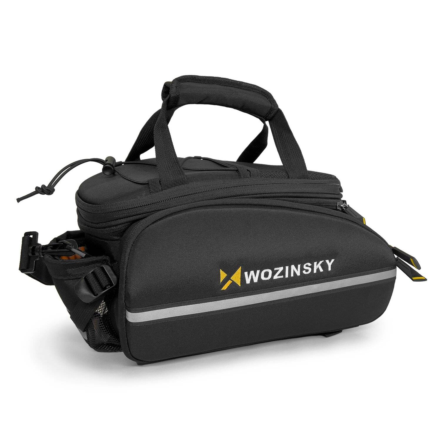 WOZINSKY Fahrradtasche Gepäckträgertasche, Wasserdichte Reisetasche für Fahrrad, Mountainbike, Ebike, MTB, 35 L