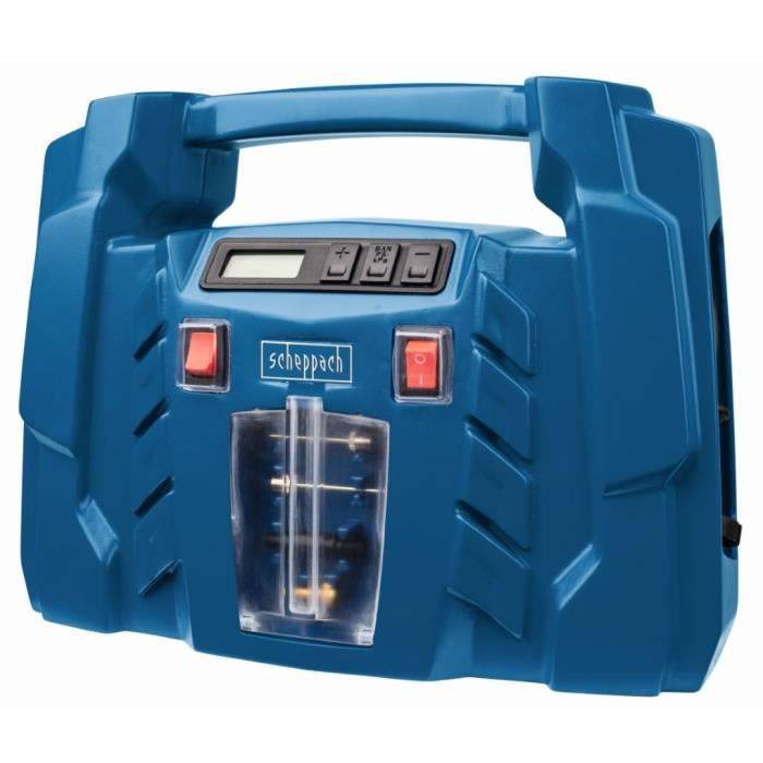SCHEPPACH Tragbarer Kompressor 8 bar - 12 V - Air Force 5