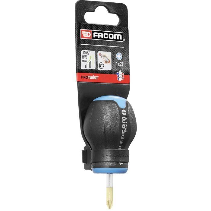 FACOM SCREWDRIVER PROTWIST BLADE POZIDRIV BALL 1X25