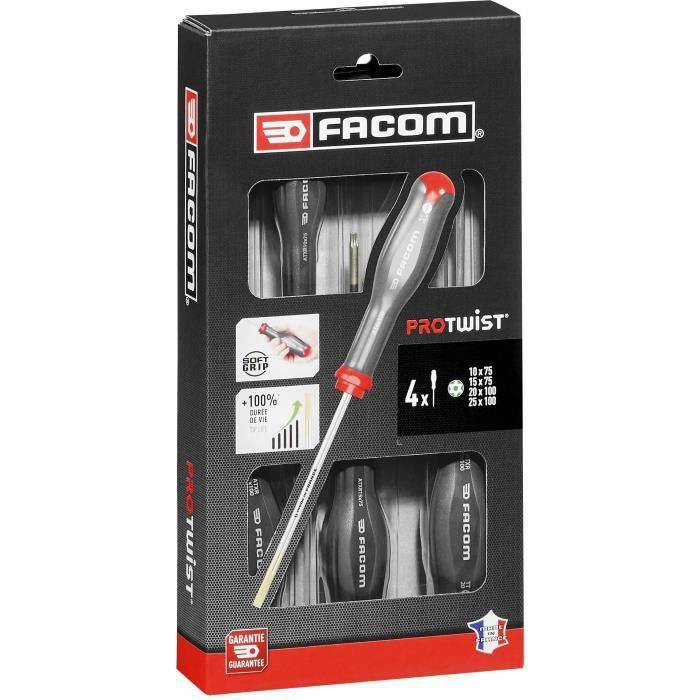 FACOM-SET MIT 4 PROTWIST RESISTORX / ATXR-SCHRAUBENZIEHER