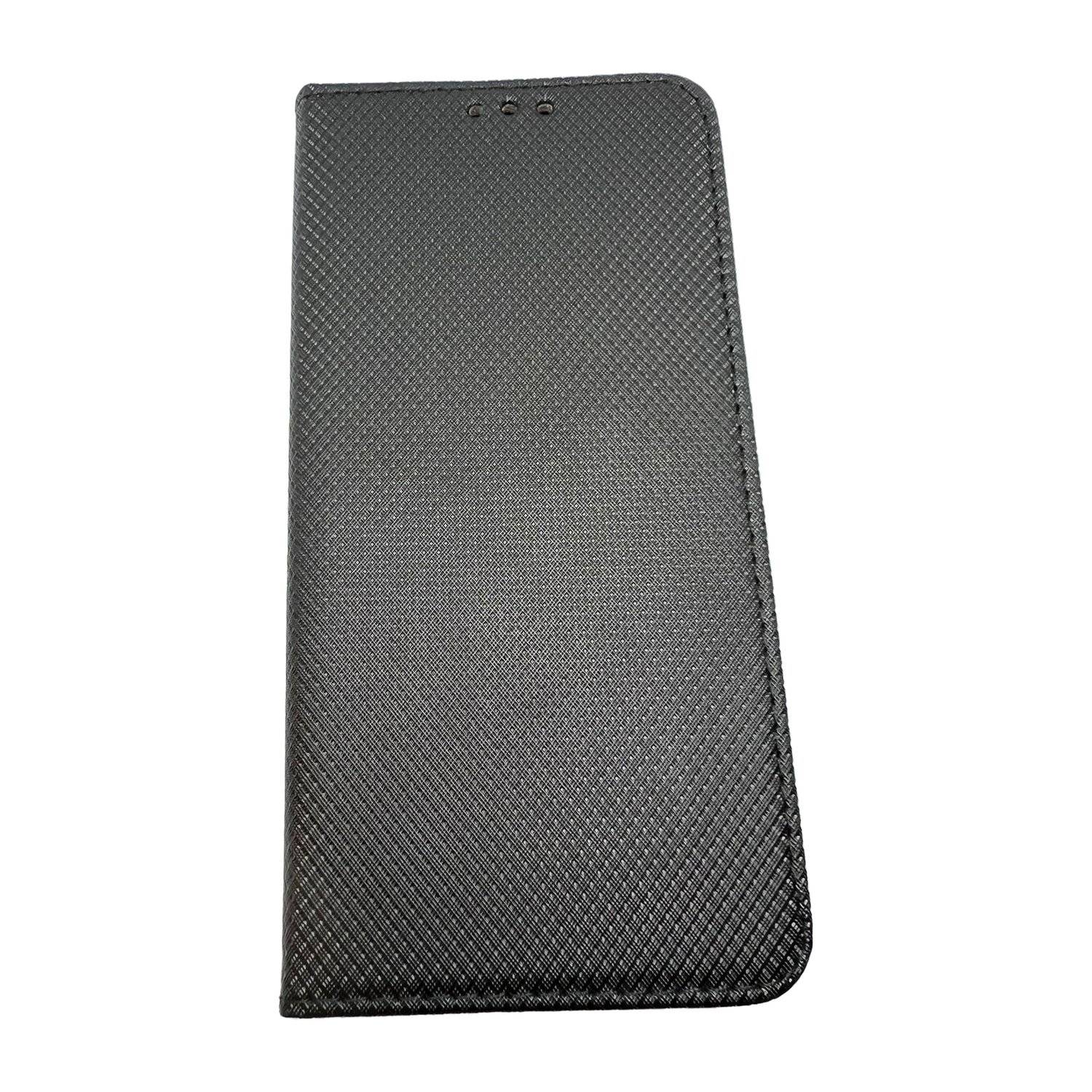 Buch Tasche "Smart" für SAMSUNG GALAXY A33 5G Handy Hülle Etui Schutzhülle mit Standfunktion, Kartenfach Schwarz