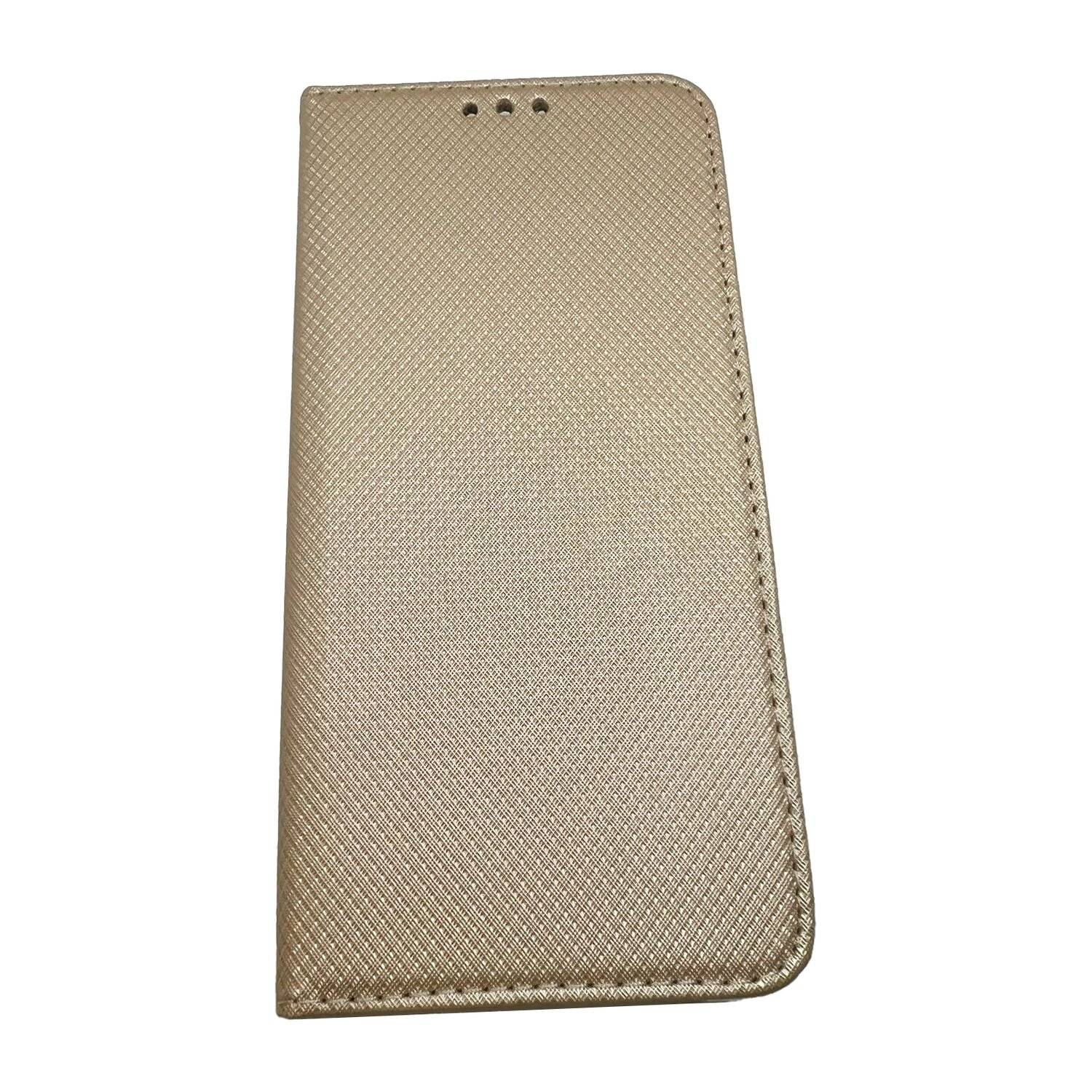 Buch Tasche "Smart" für SAMSUNG GALAXY A53 5G Handy Hülle Etui Schutzhülle mit Standfunktion, Kartenfach Gold