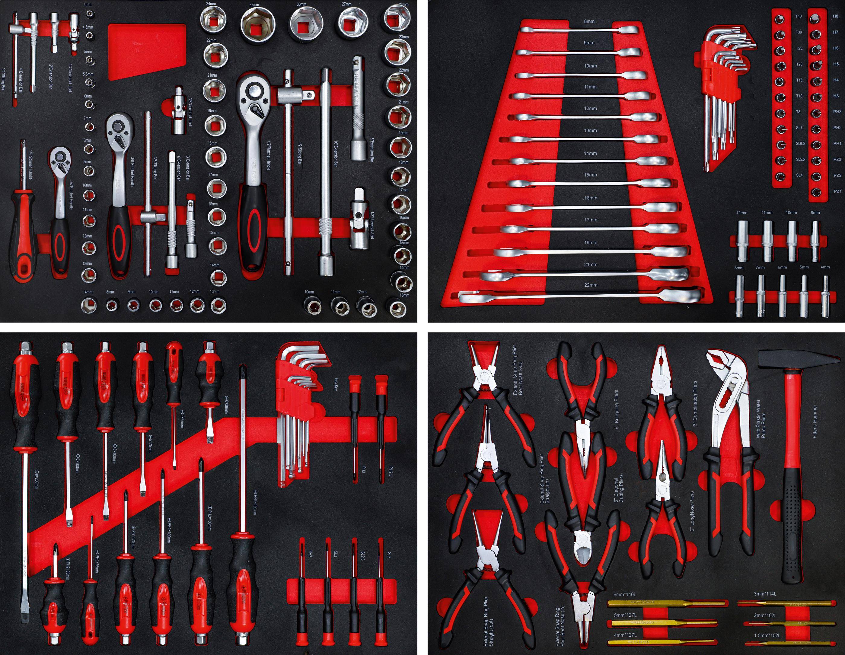 BGS Do It Yourself Werkstattwagen | 6 Schubladen | 1 Seitentür | mit