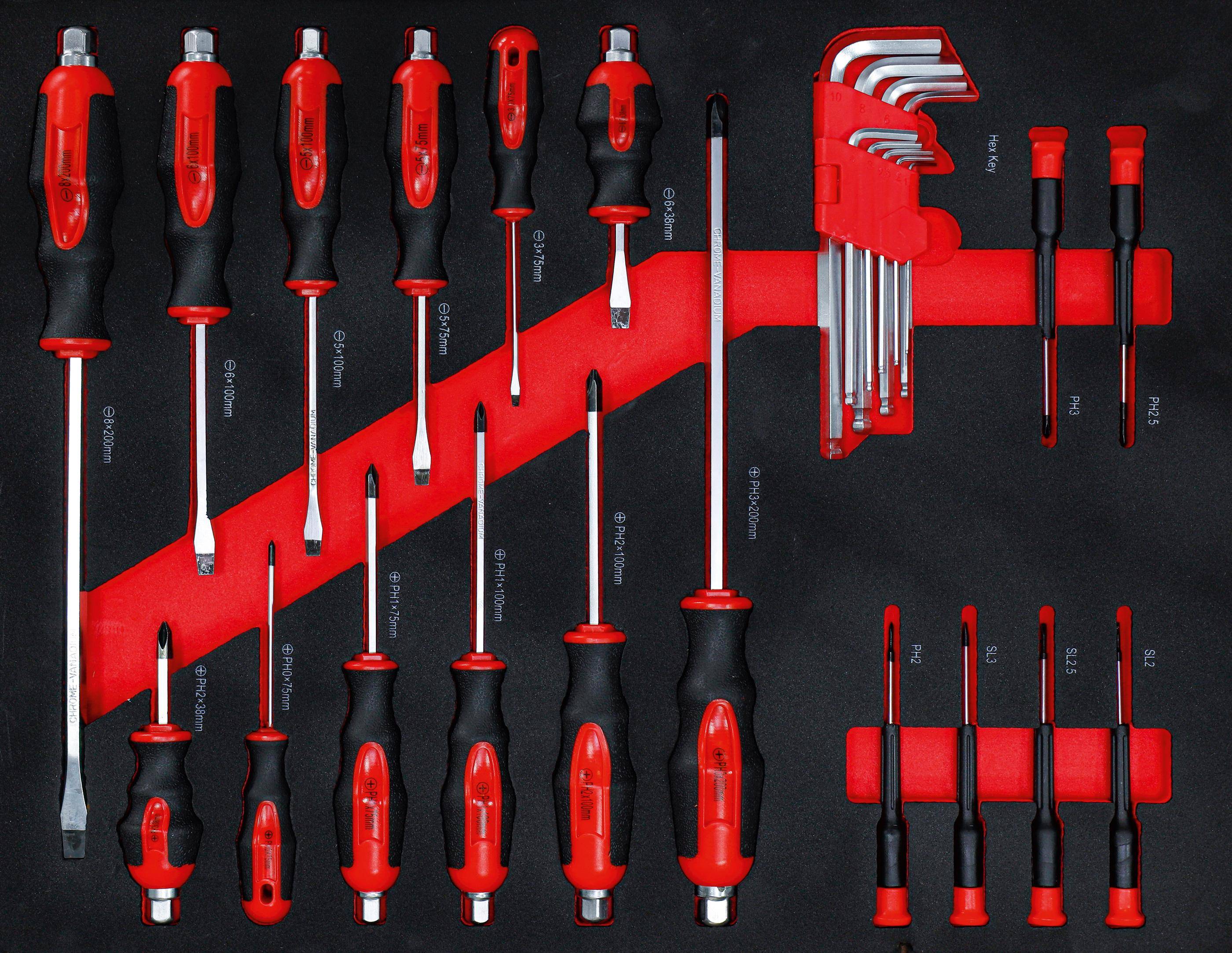 BGS Do It Yourself Werkstattwagen | 6 Schubladen | 1 Seitentür | mit