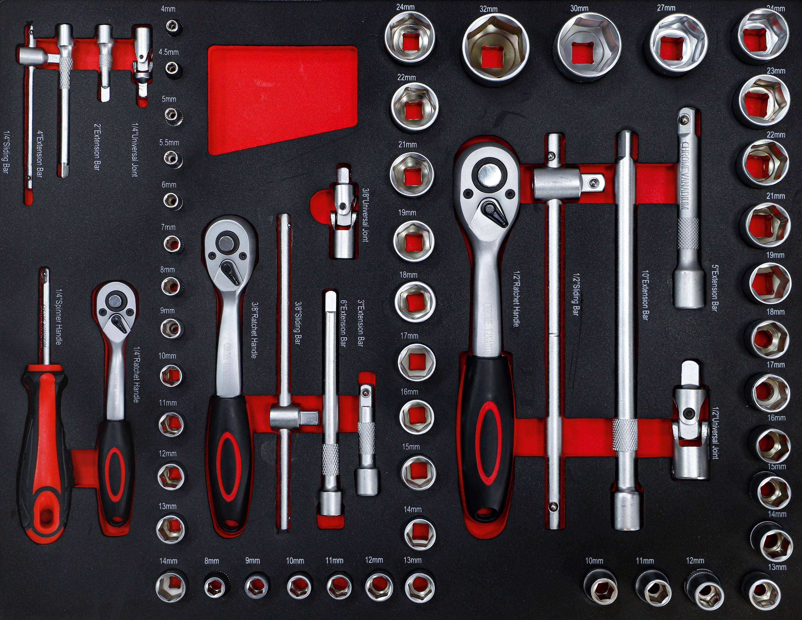 BGS Do It Yourself Werkstattwagen | 6 Schubladen | 1 Seitentür | mit