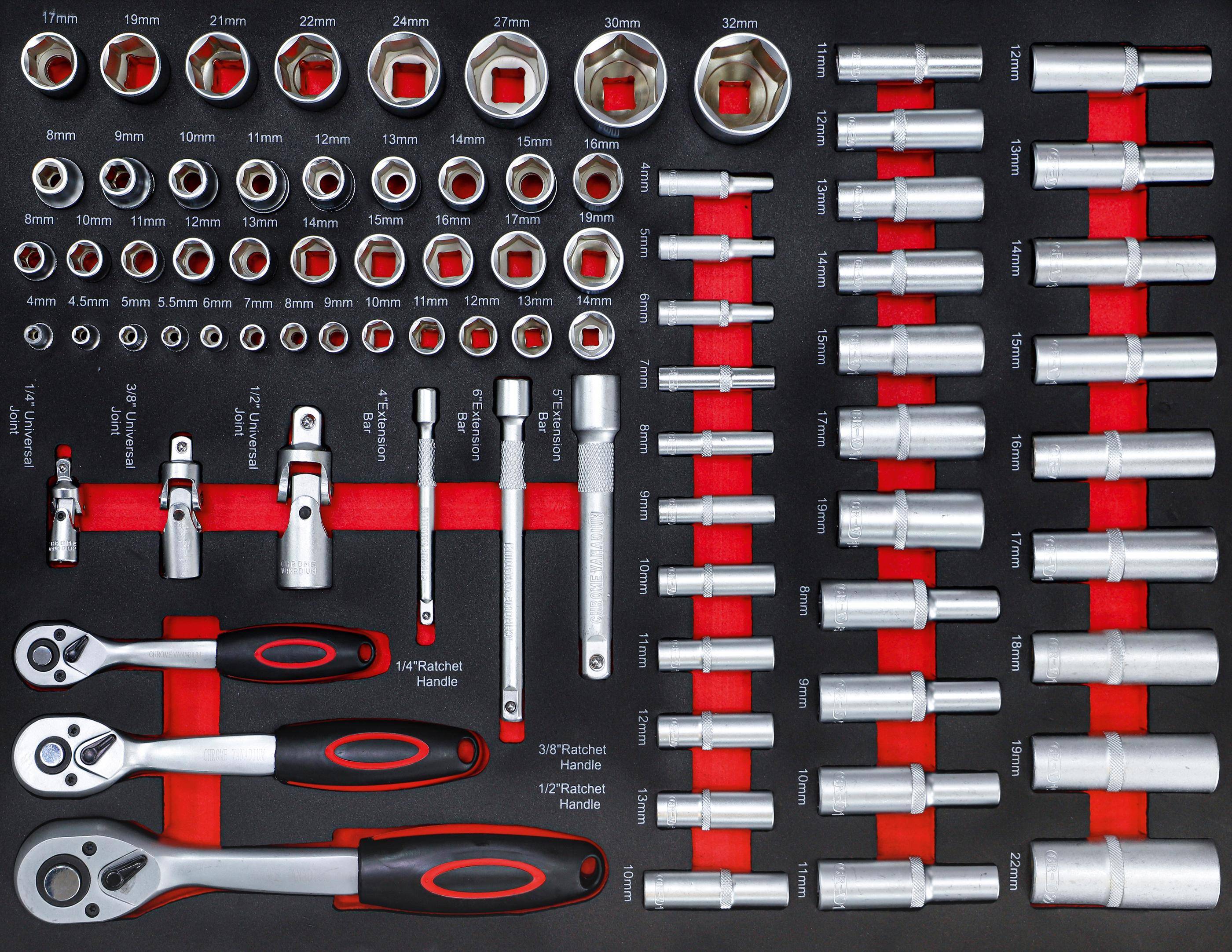 BGS Do It Yourself Werkstattwagen | 7 Schubladen | 1 Seitentür | mit