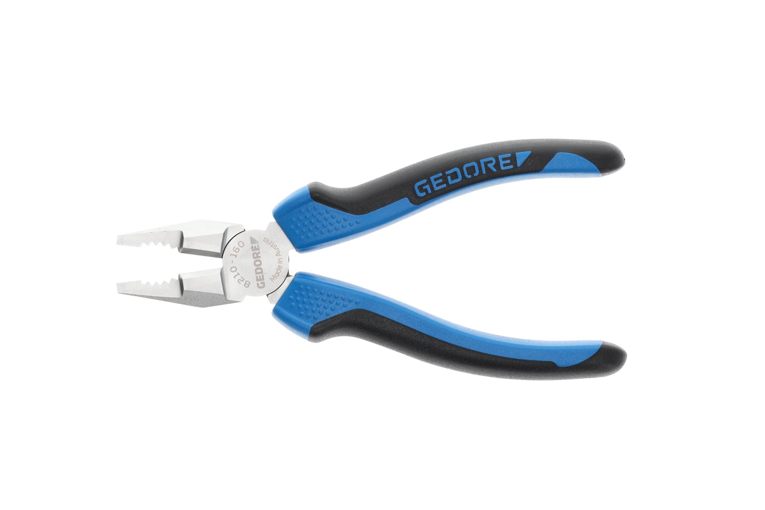 GEDORE 8210-160 JC Kombinationszange deutsches Modell 160 mm 2K-Griff