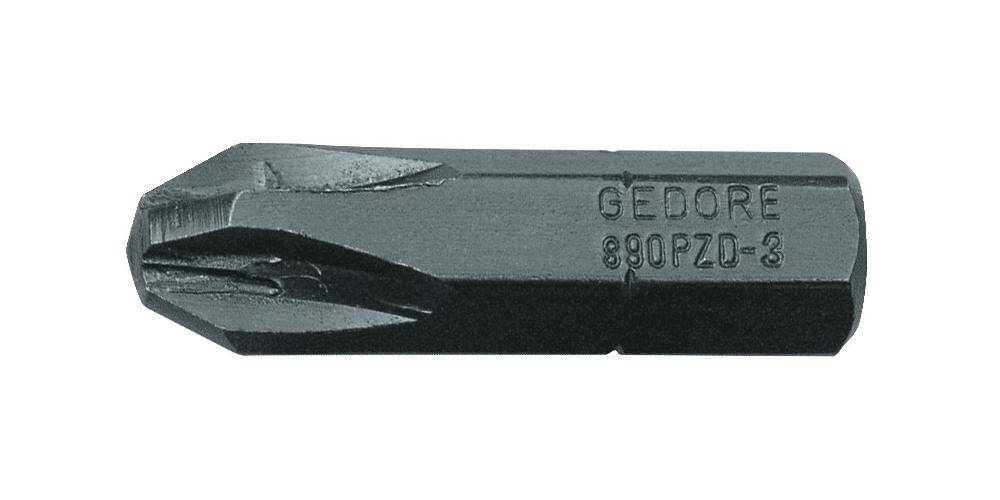 Ein Schraubendreherbit mit der Gravur „GEDORE 890PZD