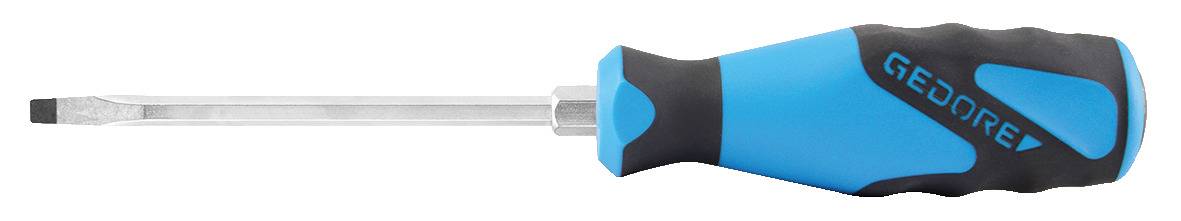 Gedore 2154SK 5,5 3K-Schraubendreher mit Schlagkappe Schlitz 5,5 mm