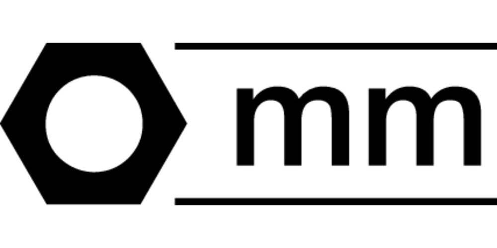A' Symbol auf der linken Seite, mit dem Wort 'mo' auf der rechten Seite, wahrscheinlich Teil eines größeren Wortes oder Logos. Schwarz-Weiß-Farbschema.