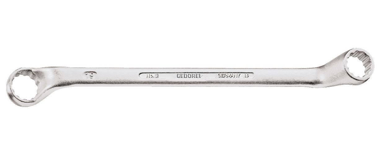 Ein silberner Schraubenschlüssel mit den Gravuren 