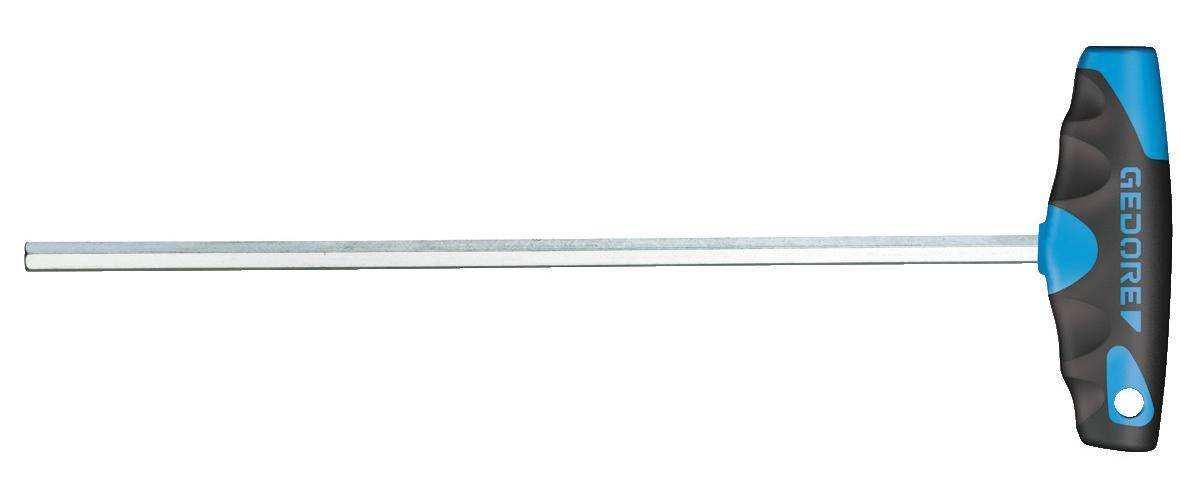 Ein langer, dünner Metallstab mit einer flachen Oberfläche, der horizontal angezeigt wird.