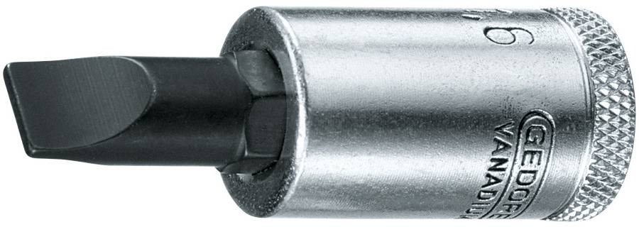 Gedore IS 30 10X1,6 Schraubendrehereinsatz 3/8" Schlitz 10x1,6 mm