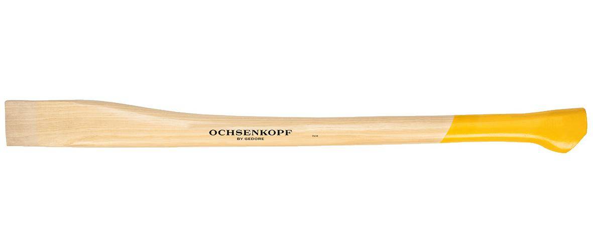 Holzbeilteil mit dem aufgedruckten Text „OCHSENKOPF BY GEDORE