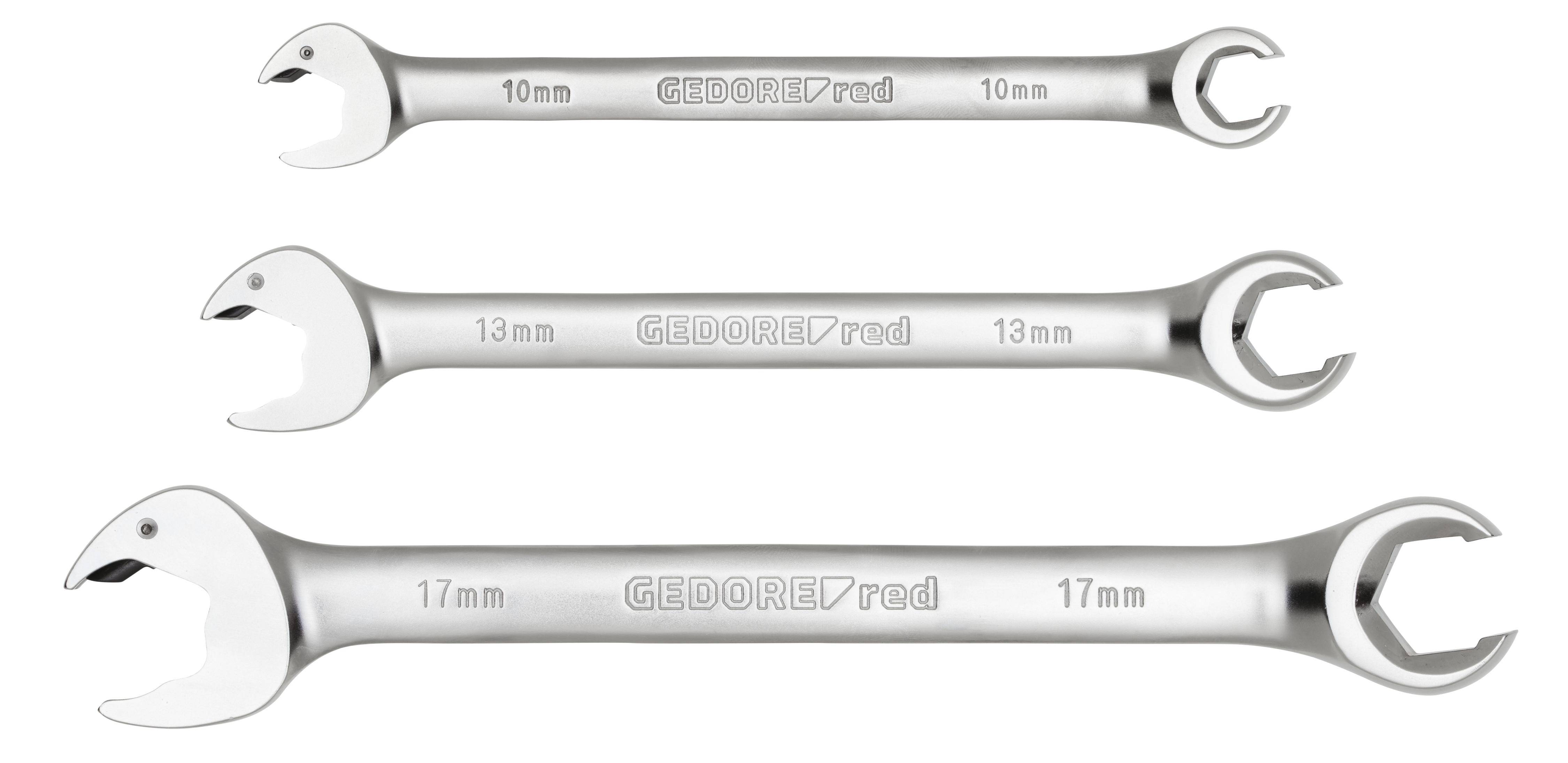 GEDORE Red R05905004 Ringratschenmaulschlüssel offen 10-19 mm 4-teilig