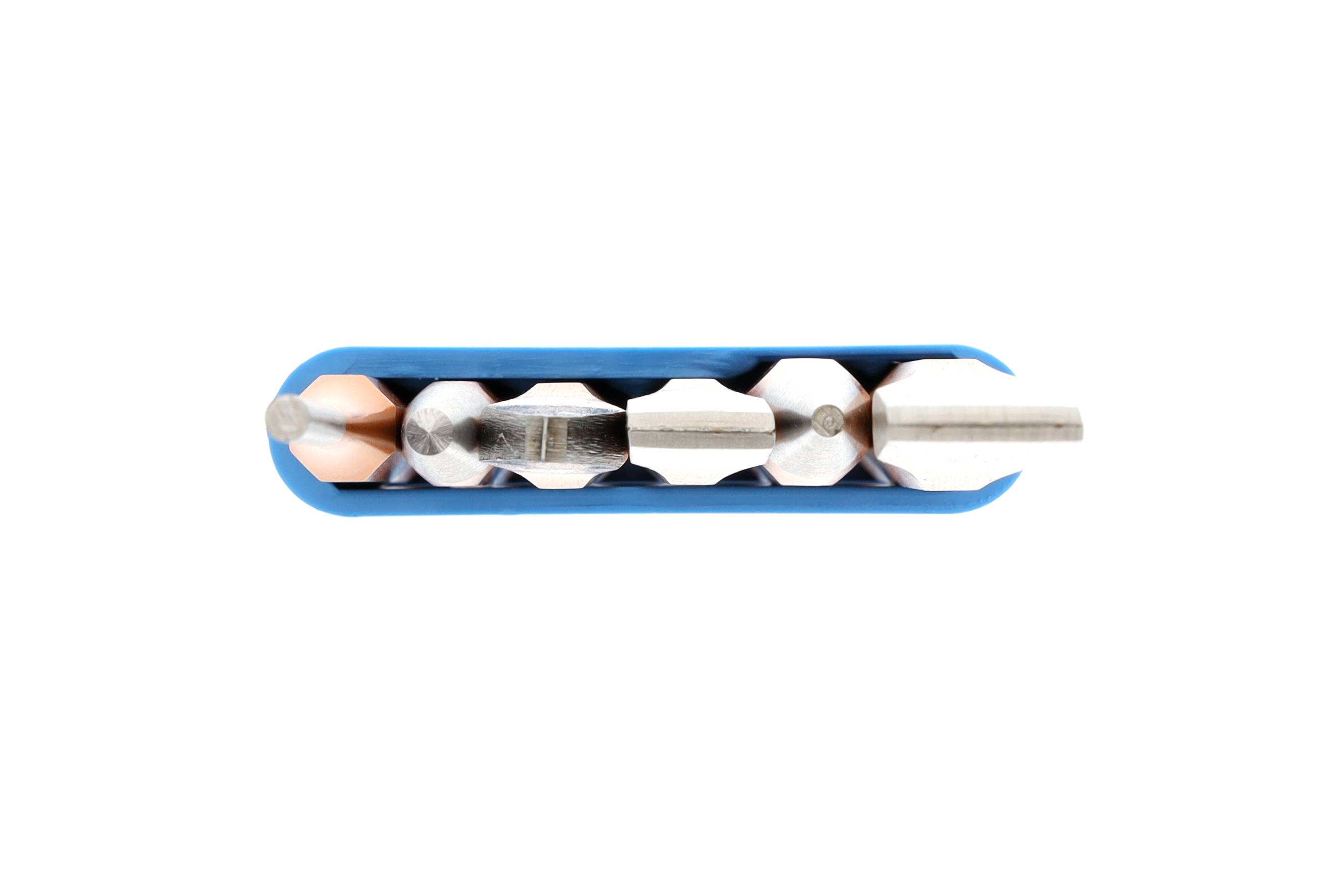 GEDORE Werkzeugsatz, Set 6-teilig, gefüllt, im PVC-Halter, Meißel, Körner, Treiber, Werkzeug, 106