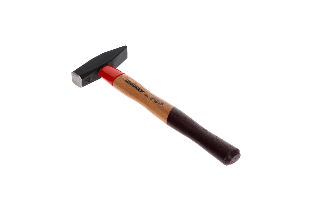 Gedore 600 H-400 Schlosserhammer ROTBAND-PLUS mit Hickorystiel, 400 g