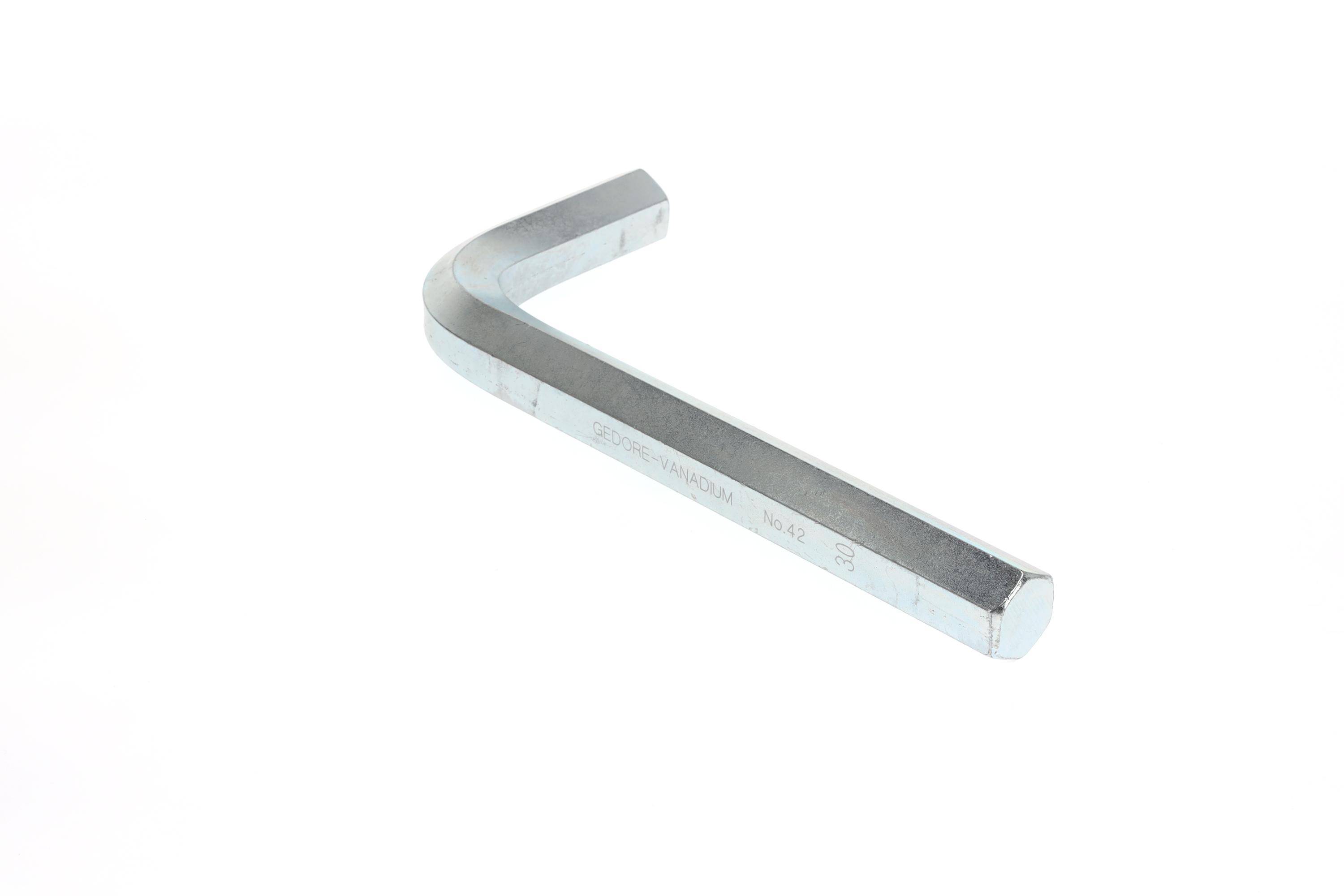 GEDORE 42 30 Winkelschraubendreher, Innen-6-kant 30 mm