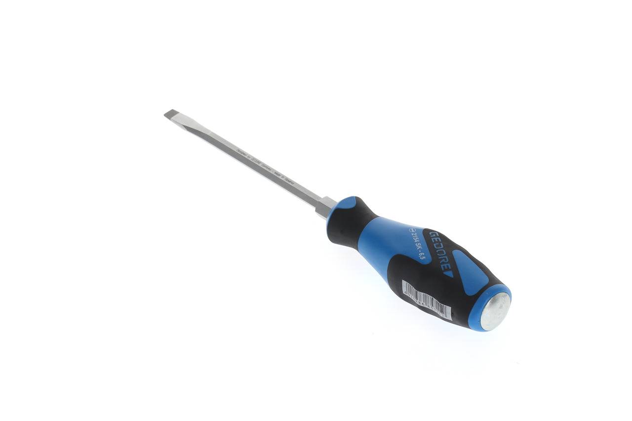 Gedore 2154SK 6,5 3K-Schraubendreher mit Schlagkappe Schlitz 6,5 mm