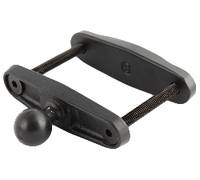 Ram Mounts RAM-B-247U-3 - 360 g - Square Post Clamp Base for Posts up to 3" Wide