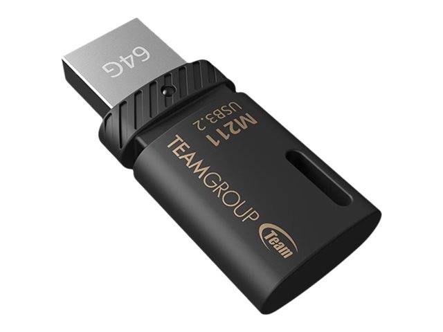 Team Group Team M211 - USB-Flash-Laufwerk - 64 GB - USB 3.2 Gen 1 / USB-C