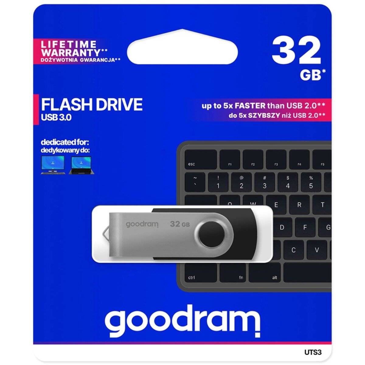 Goodram UTS3 USB-Stick USB 3.2 Gen 1 32 GB