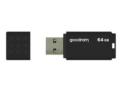 GoodRam UME3 - USB-Flash-Laufwerk - 64 GB - USB 3.0 - Schwarz