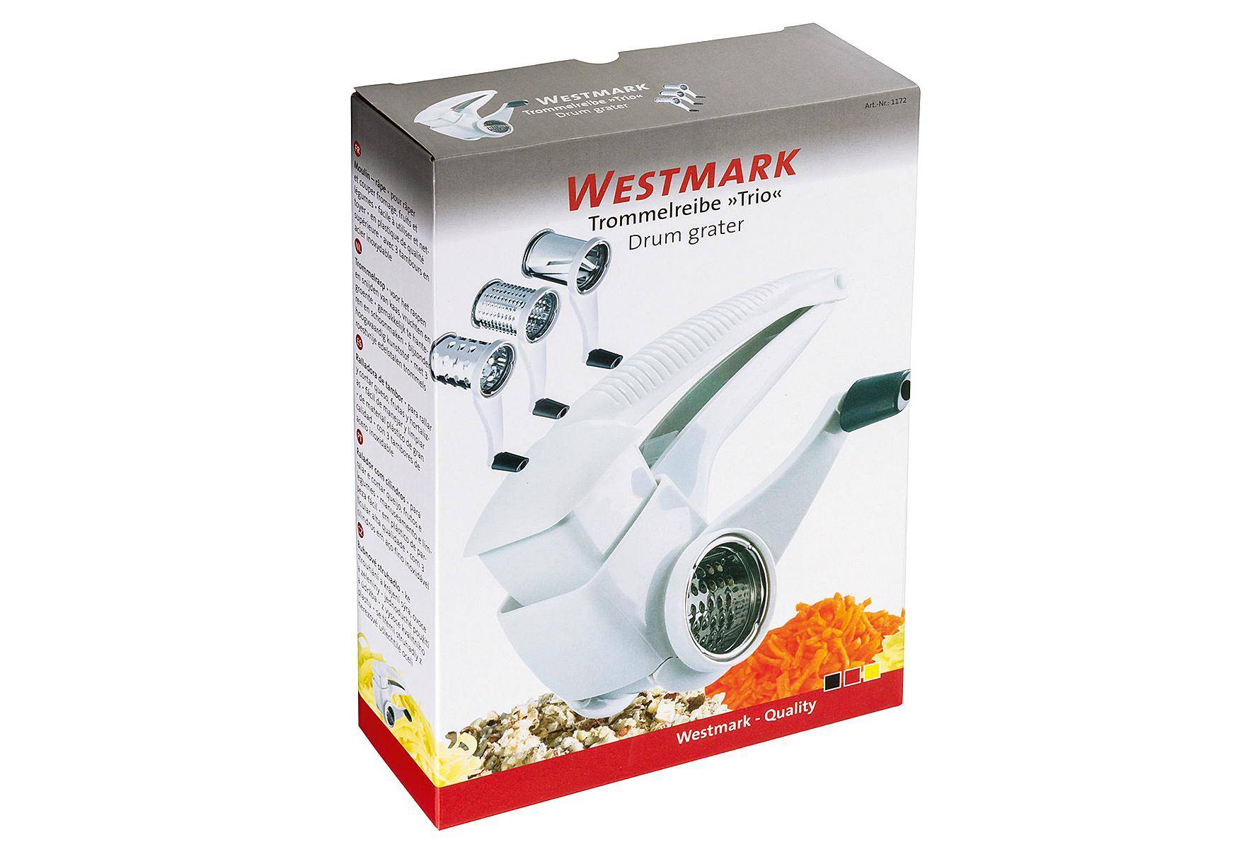 WESTMARK Trommelreibe "Trio