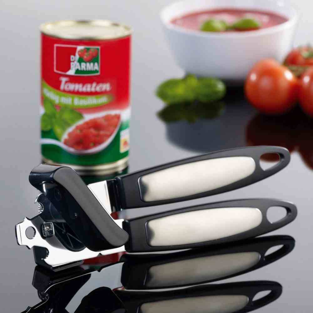 GEFU 123-90 Zangen-Dosenöffner ZENGA, schwarz/silber