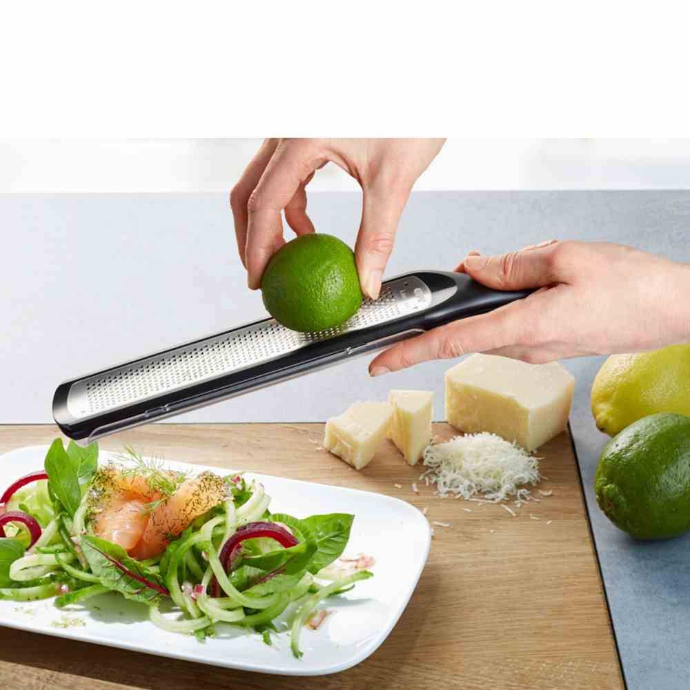 GEFU 504-70 Feinreibe RAFINO, silber/schwarz